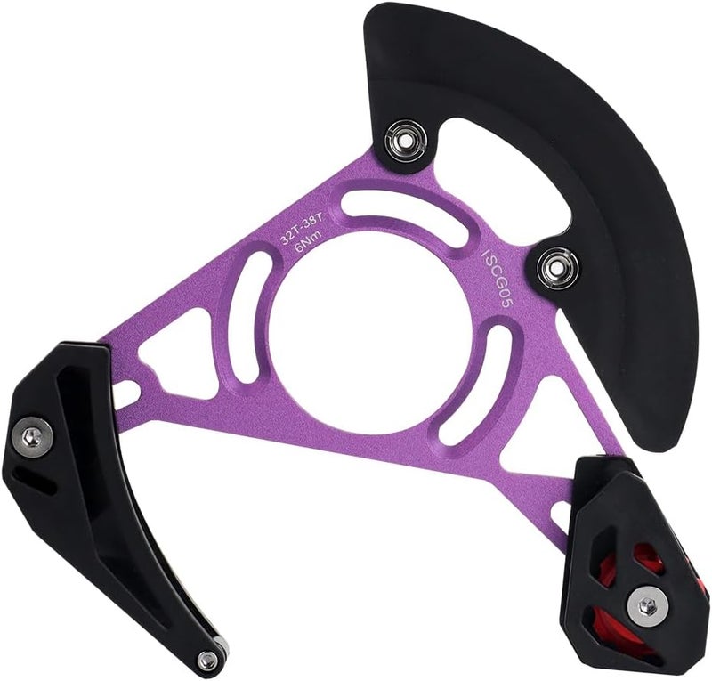 BESNIN Chain Guide ISCG-05 Mountain Bike Chain Guide Bike MTB Chain Guide for 1x System Black or Purple - Image 5